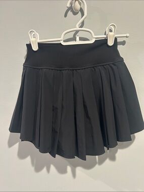 Aerie, Offline Black Pleated Athletic Skirt size XS